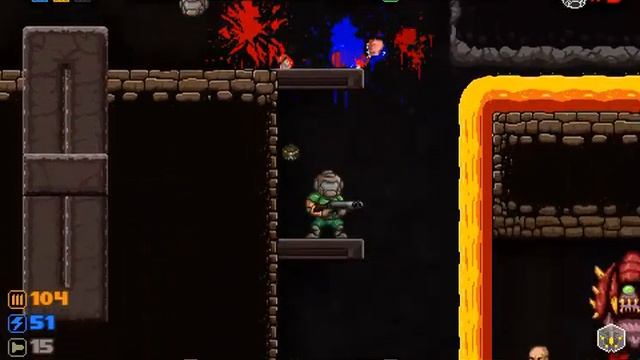 MiniDoom 2 - Stage 11, Tower of Babel (Arcade, Ultra-Violence) (ALL SECRETS) смотреть онлайн