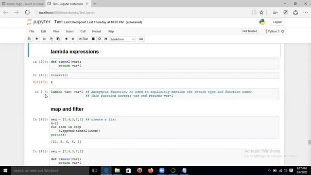 #Python Guru - Class 5 Lambda Expressons MAP Filter смотреть онлайн