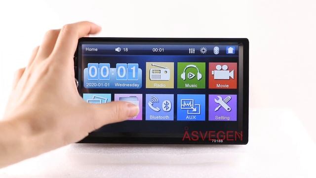 7" Universal MP5 Android car video player with Remote Control WIFI Bluetooth support Mirror Link смотреть онлайн