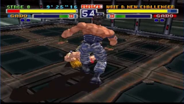 Bloody Roar [PS1] - Gado Arcade Mode Playthrough смотреть онлайн