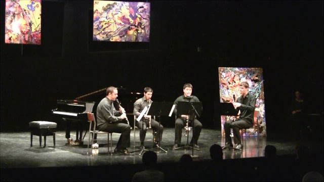Astor Piazzolla: Histoire du tango: Concert d'Ajourd'hui - Zadar clarinet quartet смотреть онлайн