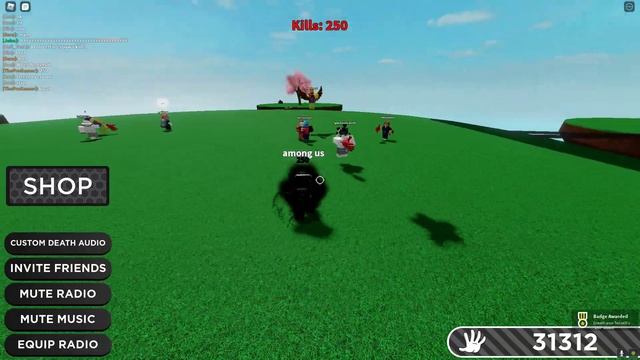 WINNING ROBLOX SLAP BATTLES EVENT (KILLSTREAK 250 EVENT) смотреть онлайн