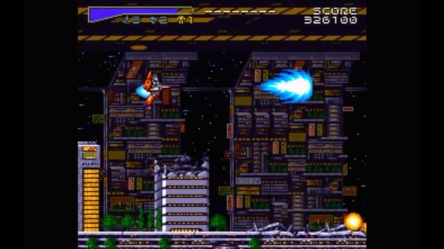 Super Nintendo (Snes) 16-bit Choujikuu Yousai Macross Scrambled Valkyrie  Stage 5