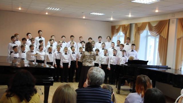 Хор мальчиков и юношей ДХШ г. Орла "Орлята" - "Достойно есть" смотреть онлайн