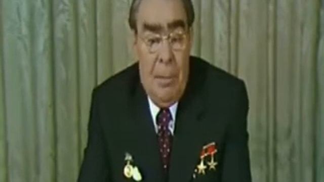 Новогоднее обращение к детям Л И Брежнева 1979 смотреть онлайн