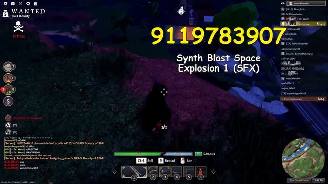 Explosion Roblox Song Codes/IDs смотреть онлайн