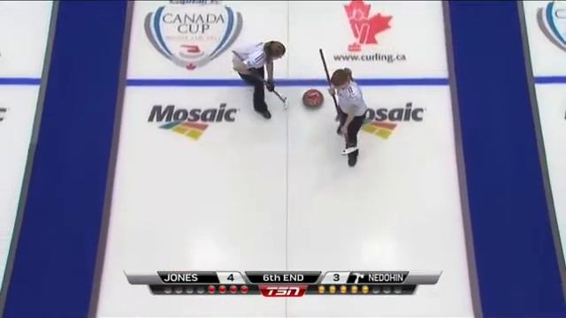 Team Jones vs. Nedohin - 2012 Capital One Canada Cup of Curling смотреть онлайн