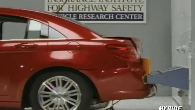 Bumper Crash Test: 2007 Chrysler Sebring смотреть онлайн