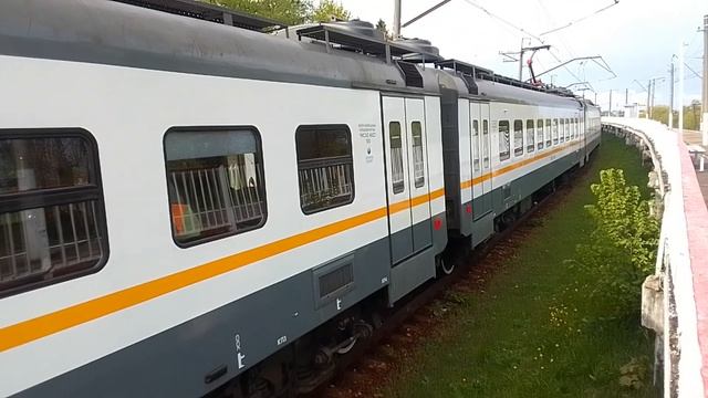 Электропоезд ЭП2Д-0148 "ЦППК" сообщением "Шаховская-Москва Рижская". смотреть онлайн