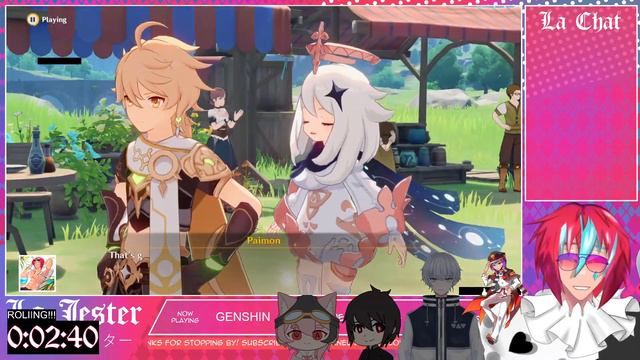 【GENSHIN IMPACT】You would not believe who's here!!【La Jester】 смотреть онлайн