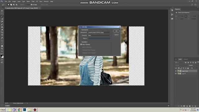 Photoshop Tutorial How to Use Content Aware Scale save selection in photoshop смотреть онлайн