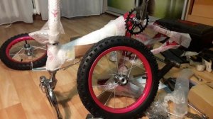 Как собрать детский велосипед дома. Часть 1