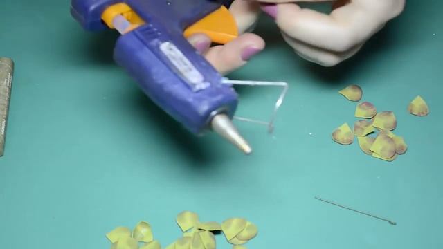 МК Лиственница из фоамирана/DIY How To Make A Larch From Foamiran