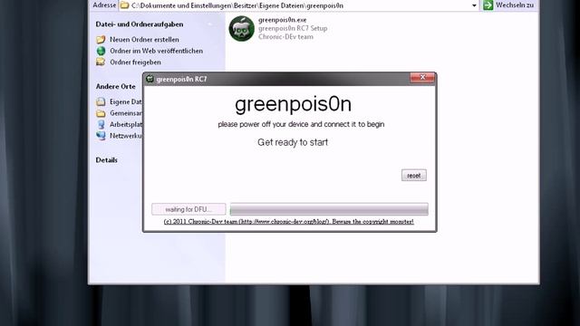 untethered jailbreak iPad 2 - GreenPois0n RC 7 beta смотреть онлайн