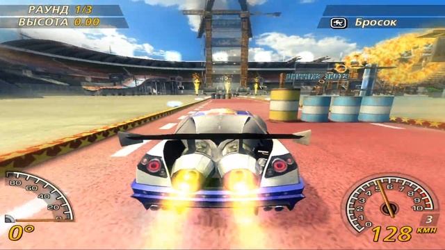 Flatout 2 прыжки в высоту High Jump смотреть онлайн