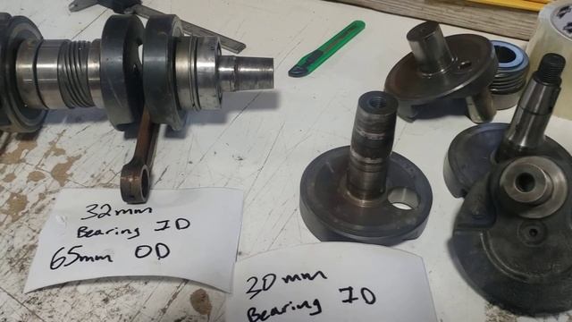Vintage Polaris Snowmobile fuji engine crankshaft information 400 440 488 500 crank shafts смотреть онлайн