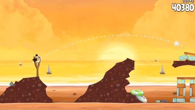 Angry Birds Rio Golden Beachball Level #29 Walkthrough смотреть онлайн