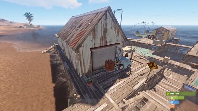 Rust - Рыбацкая деревня. Лодки больше не спавнятся! смотреть онлайн