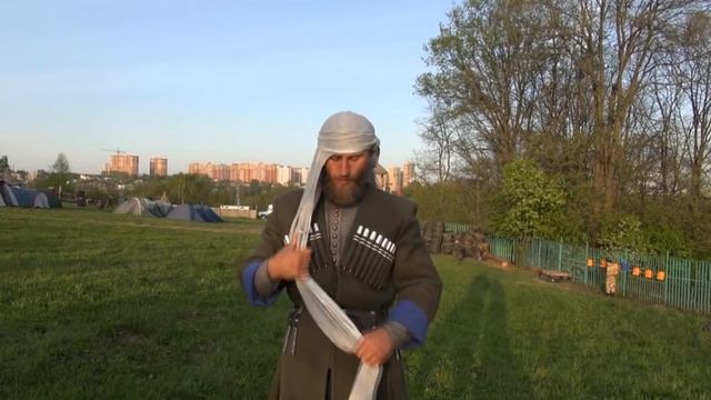 БАШЛЫК. Как завязывать башлык. смотреть онлайн