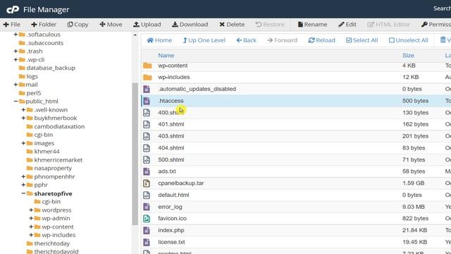 Remove and Prevent malware - download key file : htaccess, wp config php at File Manager смотреть онлайн