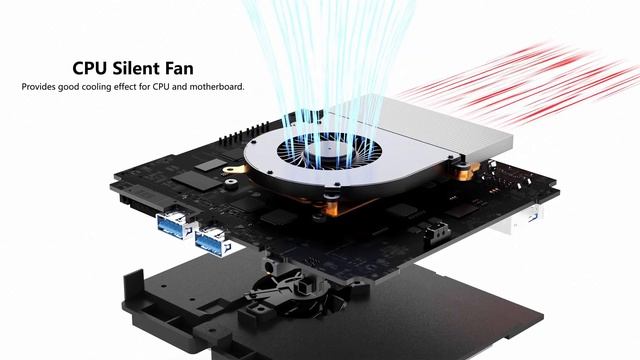 Beelink EQ12 Pro I3-N305, 8 Cores, 8 Threads, 16GB DDR5 Mini PC, Dual 2.5GbE #Beelink #minipc #pc