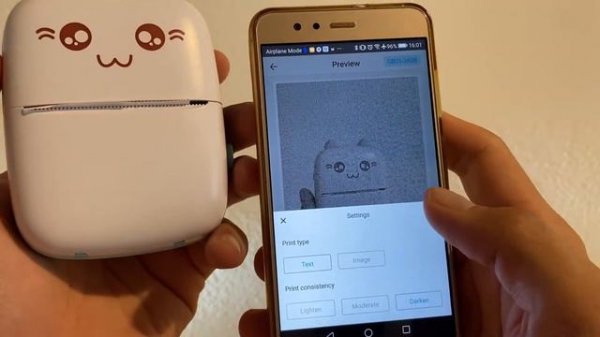 Mini Portable Bluetooth Printer