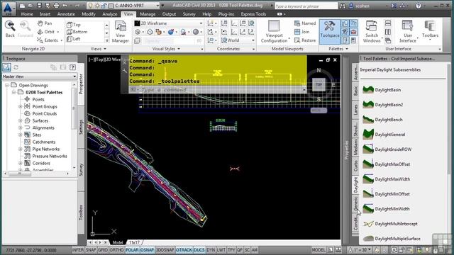Autocad Civil 3D Skills 8_2: Tool Palettes смотреть онлайн