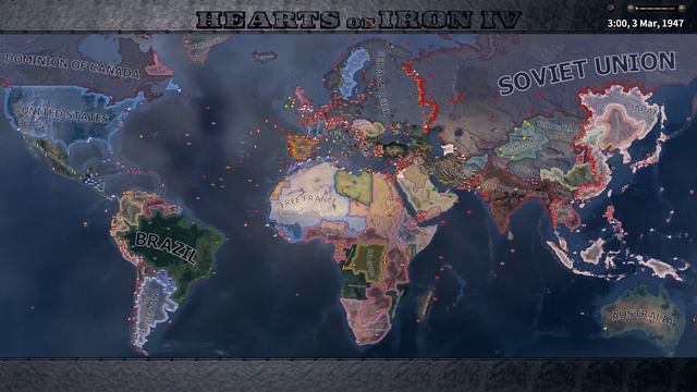 WW2 but every state in poland has 200 divisions | Hoi4 Timelapse смотреть онлайн