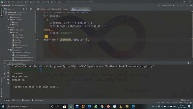 VALIDATING EMAIL ADDRESS WITH A FILTER | HACKERRANK SOLUTION | PYTHON FUNCTIONALS | PYTHON смотреть онлайн