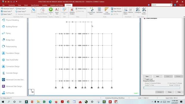 **ERROR- STRUCTURE HAS NO WEIGHT ABOVE THE BASE FOR UBC ANALYSIS || STAAD PRO ERROR смотреть онлайн