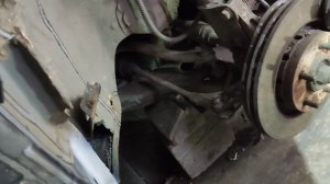 Замена порога и задней арки крыла, на Mitsubishi Outlander