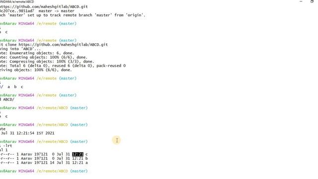 DevOps Session-7 || Git Session 4 || GIT basics || GIT || git push || git pull || fetch || clone|| смотреть онлайн