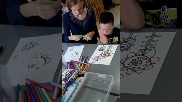 РИСУЕМ С НАМИ в изостудии группа 5-6 лет смотреть онлайн