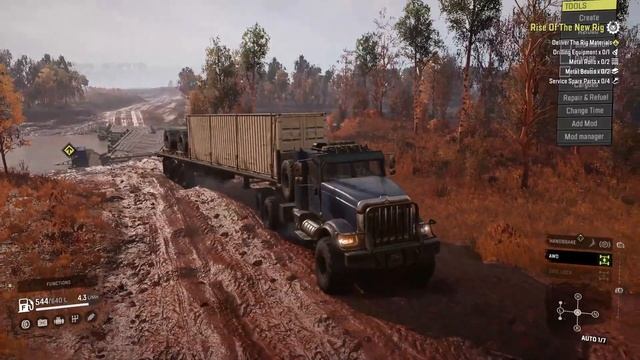 Test Run Not Quite As Planned - New Snowrunner Australian Mod Map - Outback Heavy Haulin смотреть онлайн