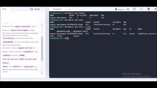 Deploy Nagios on Kubernetes | kodekloud tasks | kubernetes | devops смотреть онлайн