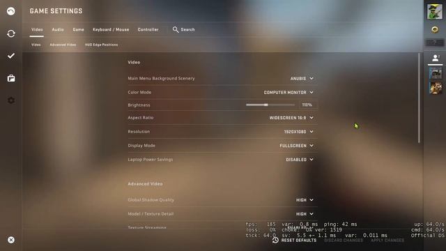 FX 8350 @ 4.6 GHz + RTX 3050 = CS: GO смотреть онлайн