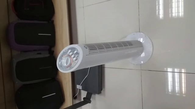 Башенный вентилятор для легкого охлаждения. смотреть онлайн