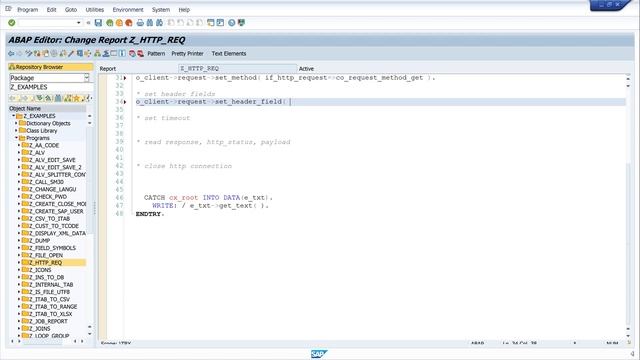 Call External API in SAP ABAP - API Key - REST API [english] смотреть онлайн