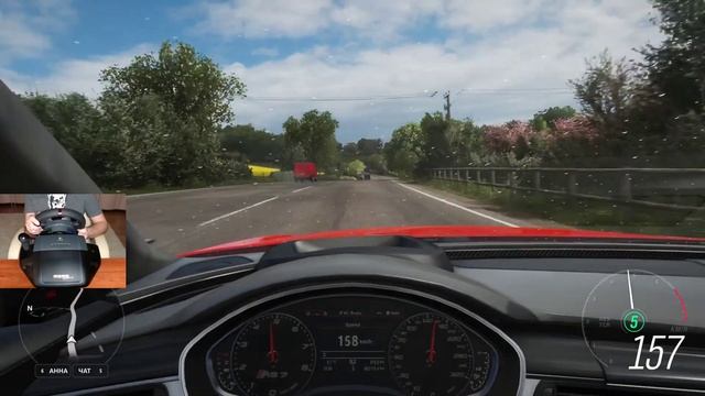 Forza Horizon 4 / 2013 Audi RS 7 Sportback / Logitech MOMO Racing смотреть онлайн