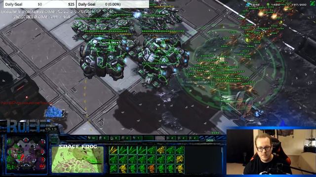 StarCraft 2 (RuFF Highlight): Planetary Defense Mech Macro смотреть онлайн