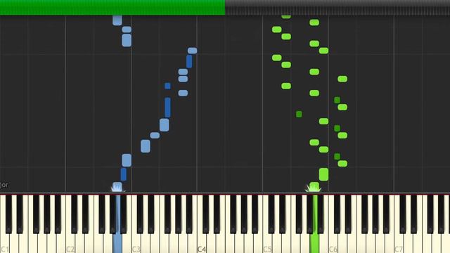 Giorno's Theme (from Jojo's Bizarre adventure Golden Wind) piano cover and Synthesia tutorial смотреть онлайн