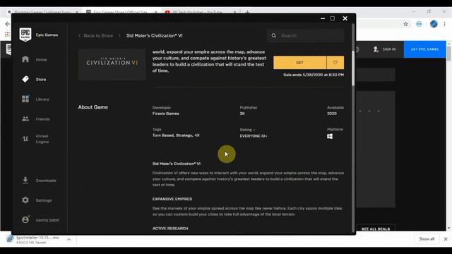 Top PC Games How To Get Free 100% Licence | Civilization VI Free Buy | Epic Games | 2020 In Hindi смотреть онлайн