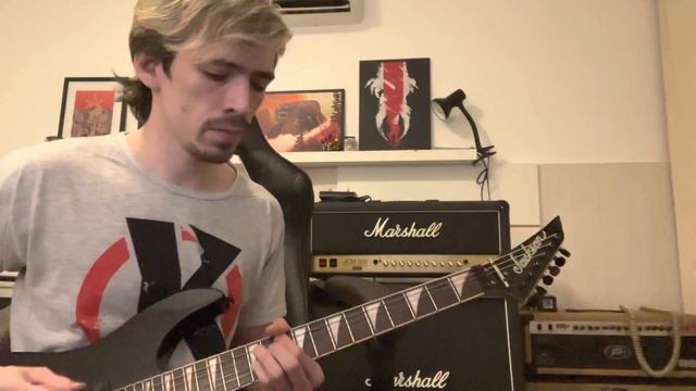 Lazy Guitar Tutorial: Hybrid Worlds by Wes Borland Main Riff (that league of legends song) смотреть онлайн