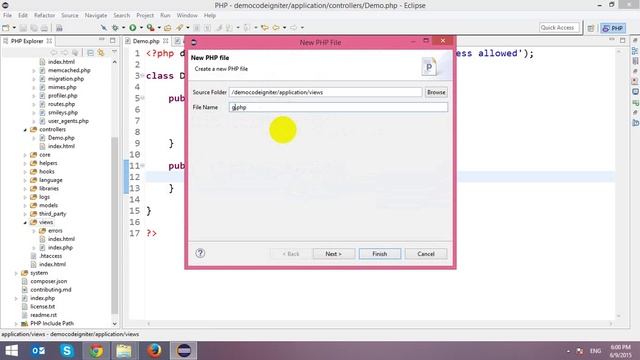 CodeIgniter Tutorial - Part 1 - Controllers and Views смотреть онлайн
