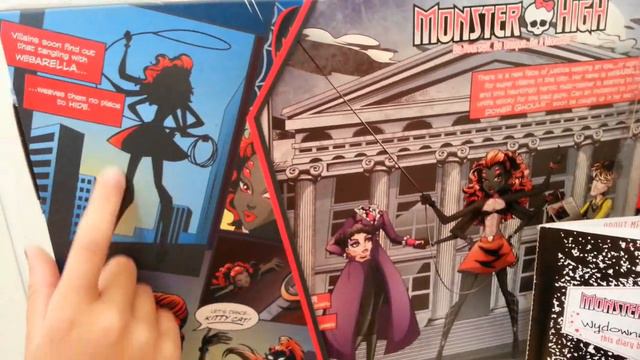 Monster High - Wydowna Spider as Webarella SDCC Exclusive Review! смотреть онлайн