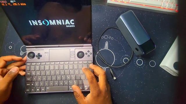 Anker, Aohi,Baseus Power bank test on GPD win max 2 2023 on idle and on load. смотреть онлайн