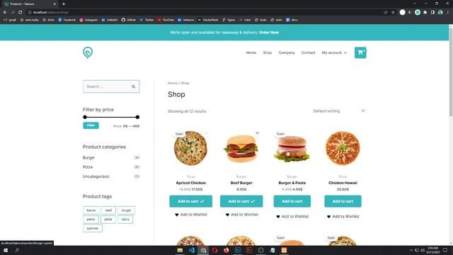 Takeout Online Food Ordering Website смотреть онлайн