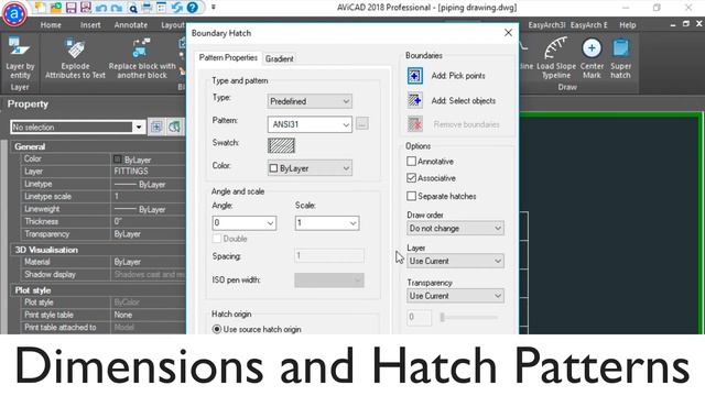 AViCAD 2018 - An AutoCAD Alternative With Plant & Piping Tools смотреть онлайн