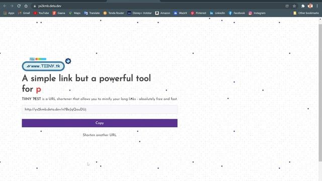 Create your own URL Shortner | How to create a URL Shortner | Tiiny смотреть онлайн